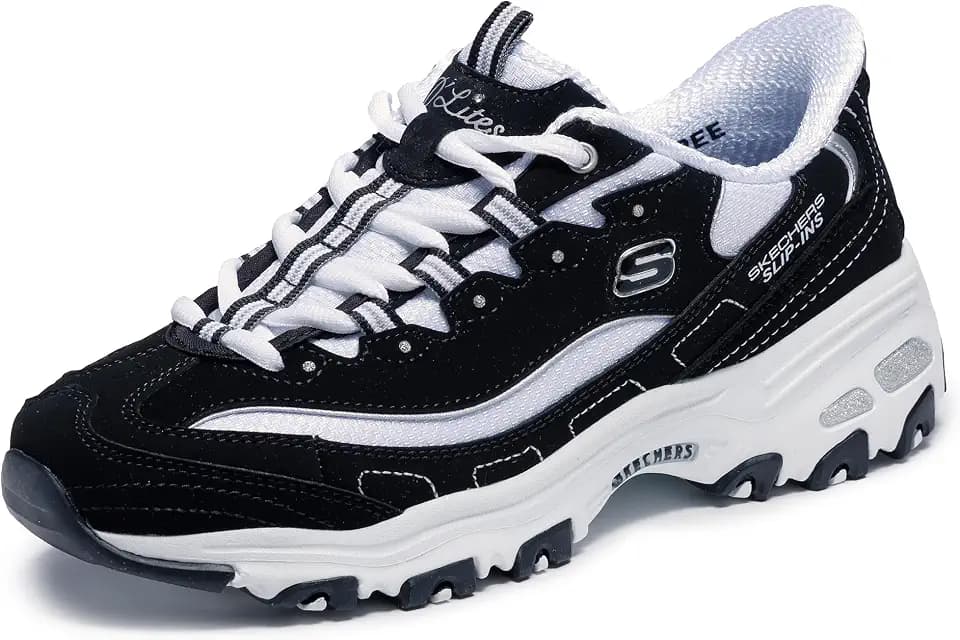 Skechers Women's D'Lites Fan Girl Sneaker