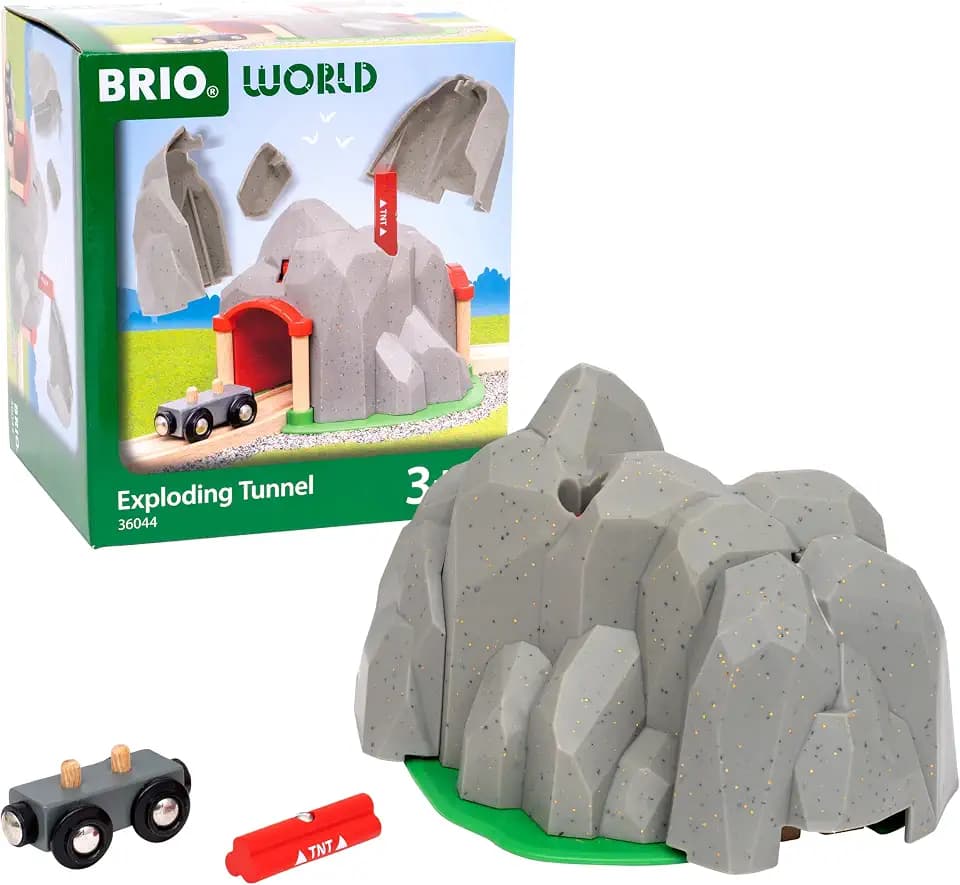 BRIO World Tunnel mit Sprengfunktion - Spielzeug ab 3 Jahre
