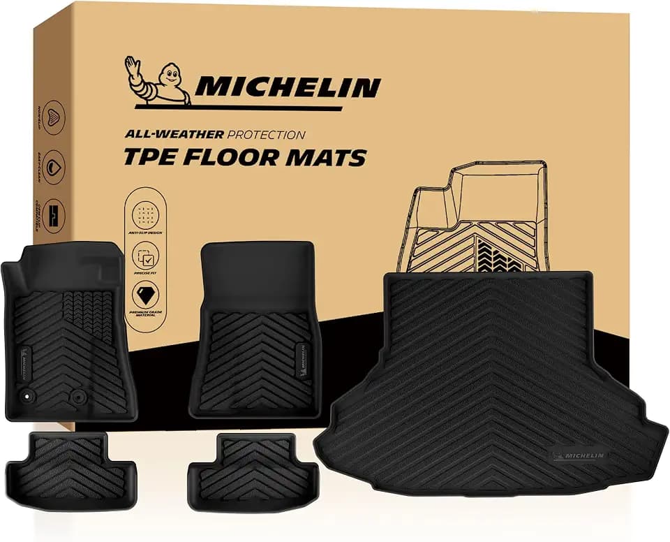 Michelin Vehicle Mats for 2024-2026 Ford Mustang (4 Piece)