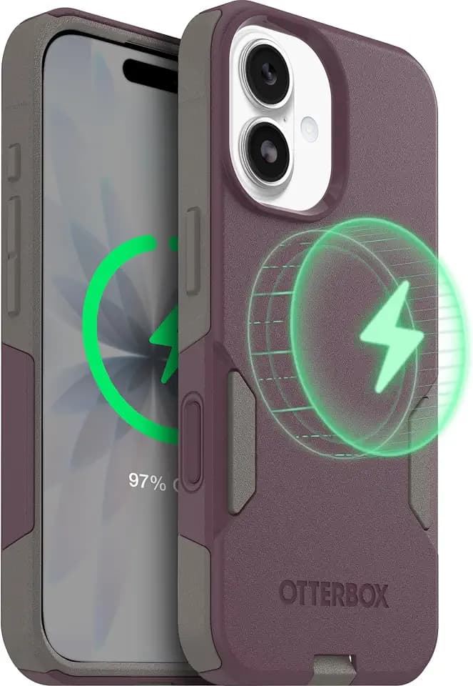 OtterBox iPhone 17 Commuter Series MagSafe Case, Purpleish on Purpose