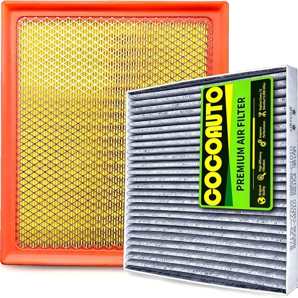Engine & Cabin Air Filter Kit for Tacoma (2016-2023) 3.5L V6 Only