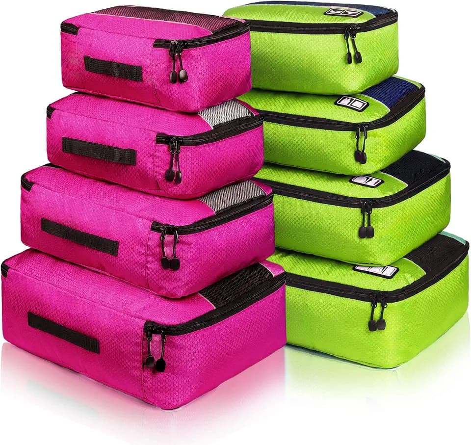 Packing Cubes large Luggage Organizers Bags For Travel Organizing Clothes