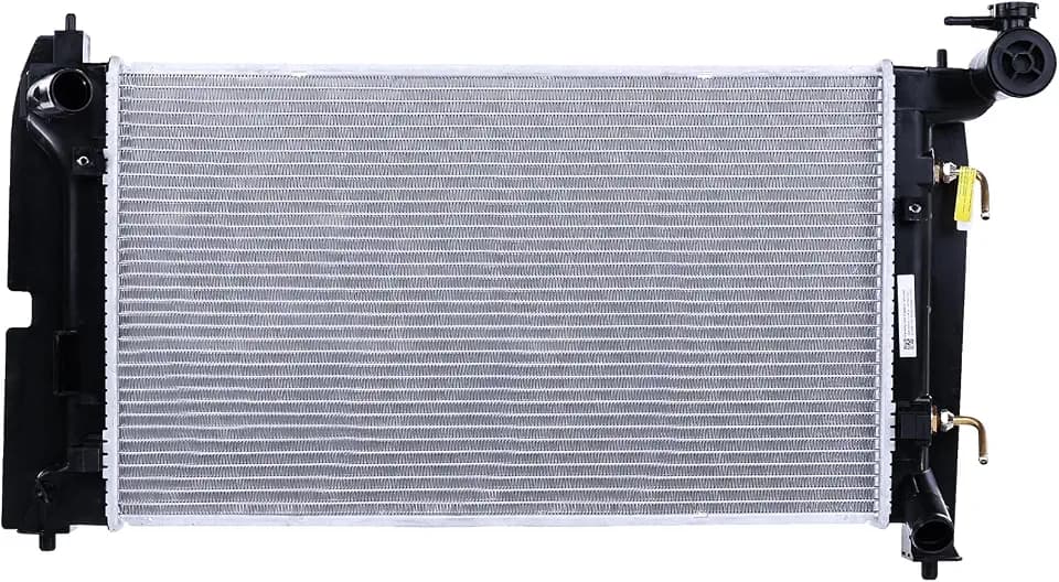 CU2428 Radiator for 2003–2008 Toyota Corolla Matrix Pontiac Vibe 1.8L L4 AT & MT, Aluminum Engine Coolant Radiator Replace OE# 164000D230 16410YZZAQ