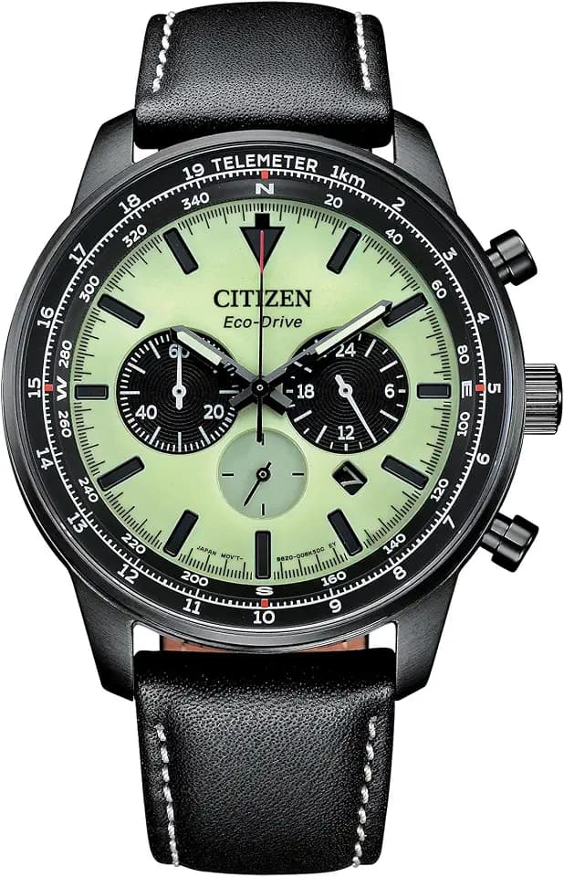 CITIZEN Men's Eco-Drive Sport Casual 44mm Stainless Steel CA4505-21X