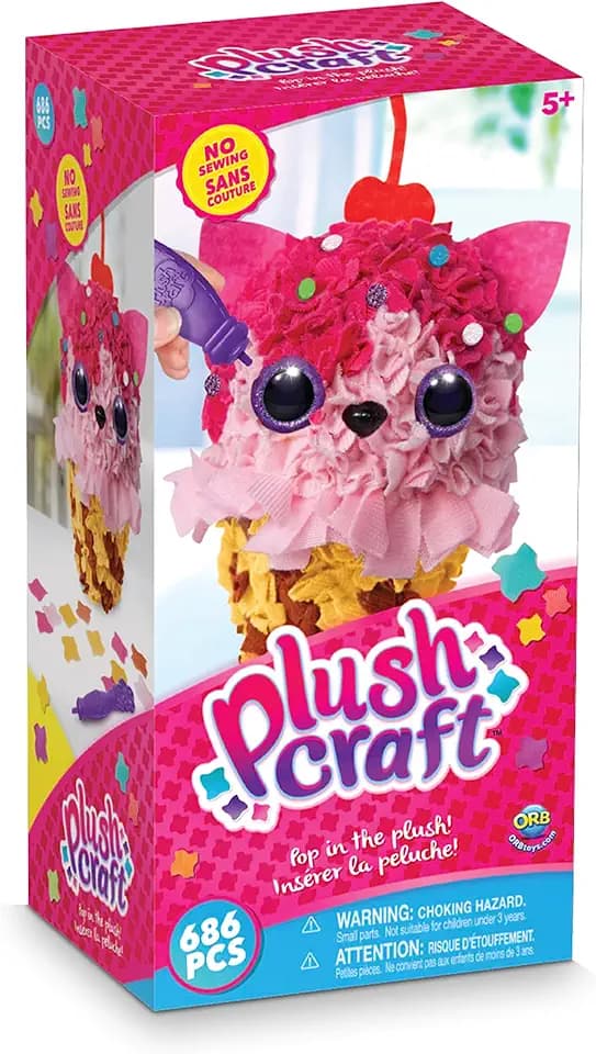 PlushCraft™ 3D Ice Cream Cat