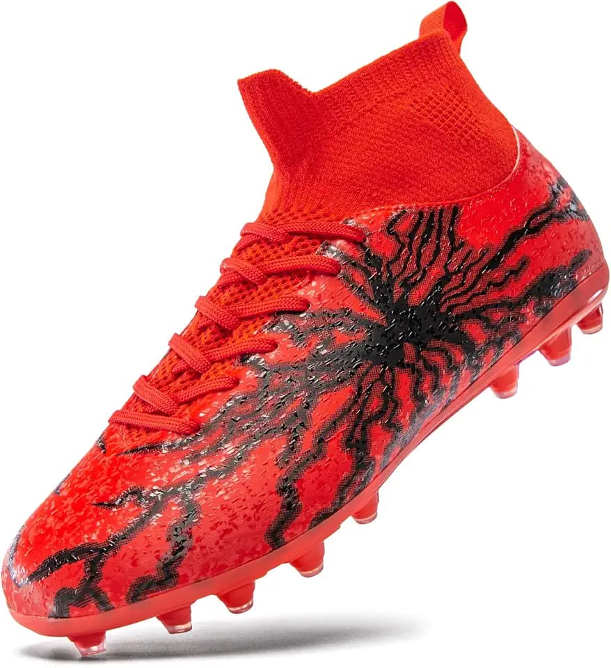 Kids Soccer Cleats Boys Girls Turf Training Football Cleats