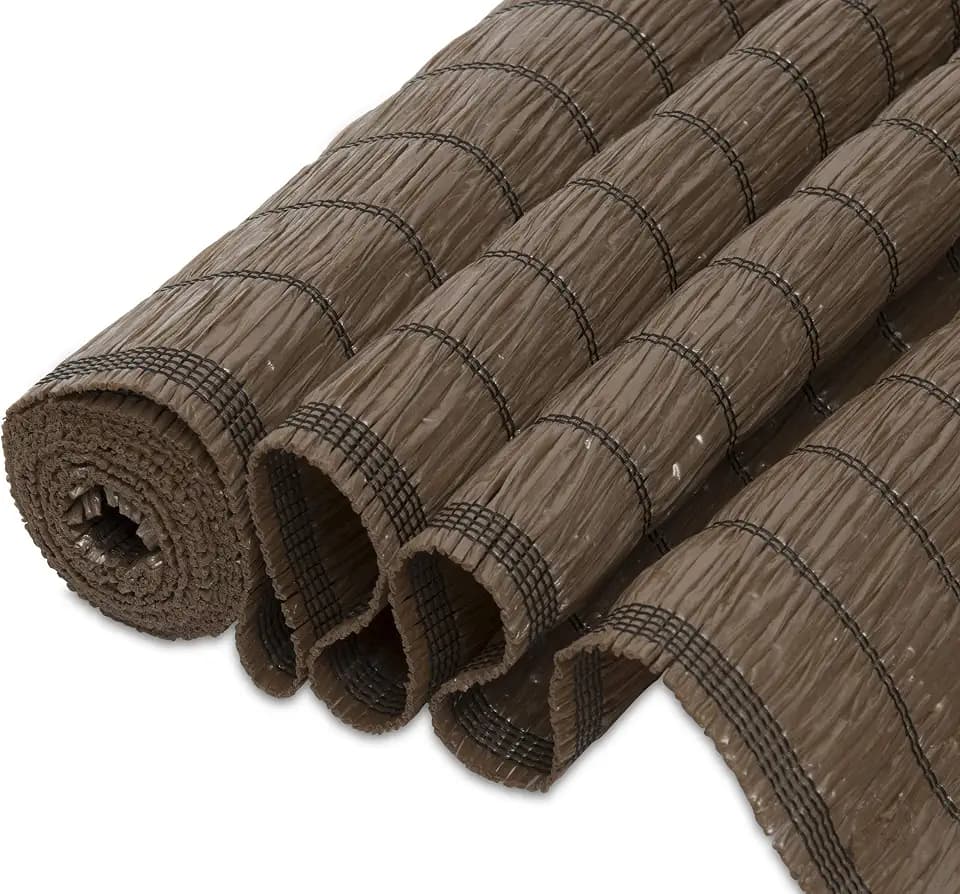 Windhager Sichtschutzm.Raffia 90x300cm braun