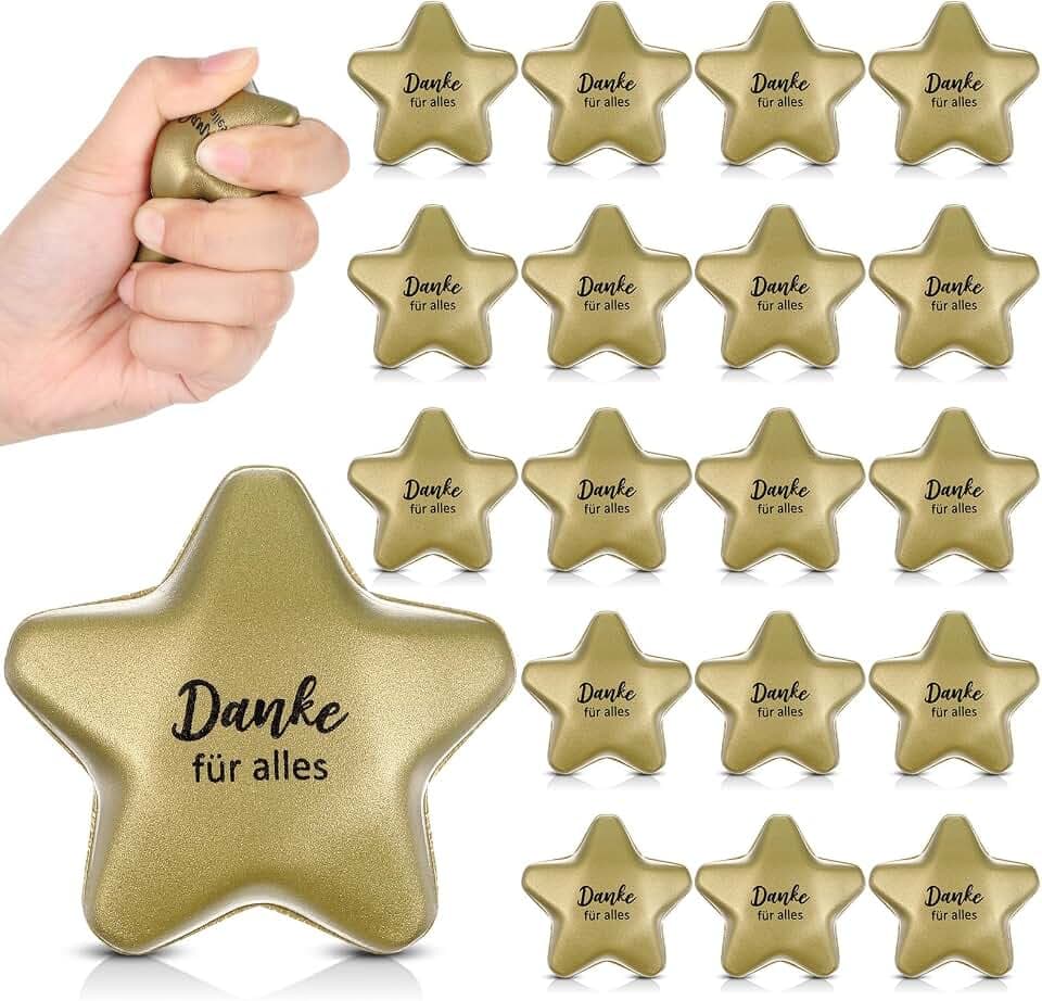 Danke Geschenk, Danke für Alles, Dunkelgold, 20 Stück
