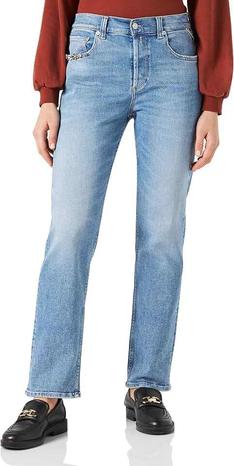 Replay Damen Jeans Maijke Straight