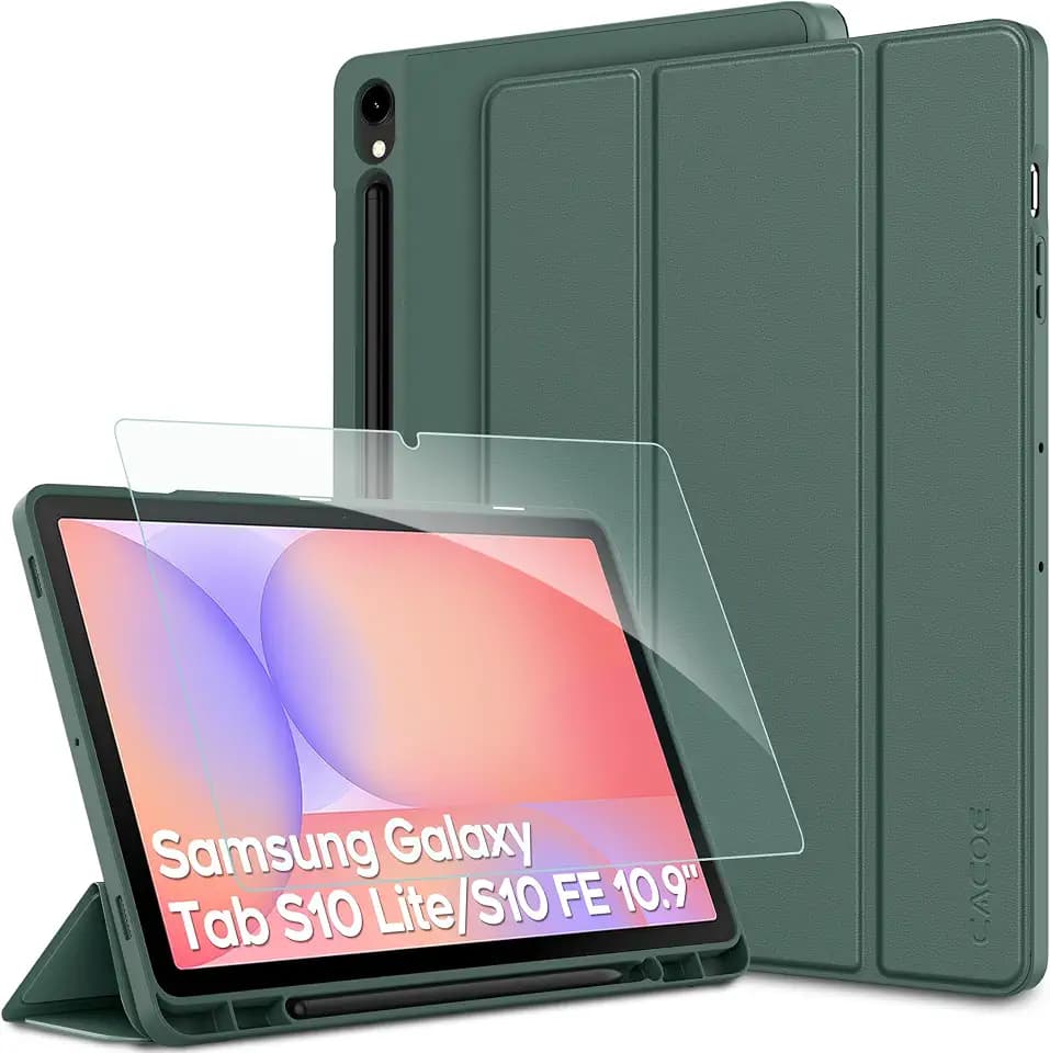 CACOE Case for Samsung Galaxy Tab S10 Lite / S10 FE / S9 FE 10.9"/ S9 11"