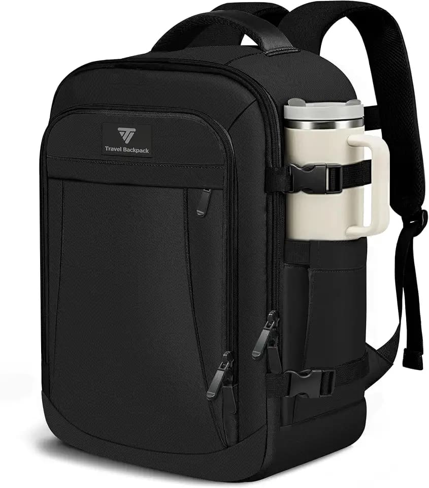 TILYMOL Carry On Travel Backpack, Flight-Approved 15.6 Laptop Backpack
