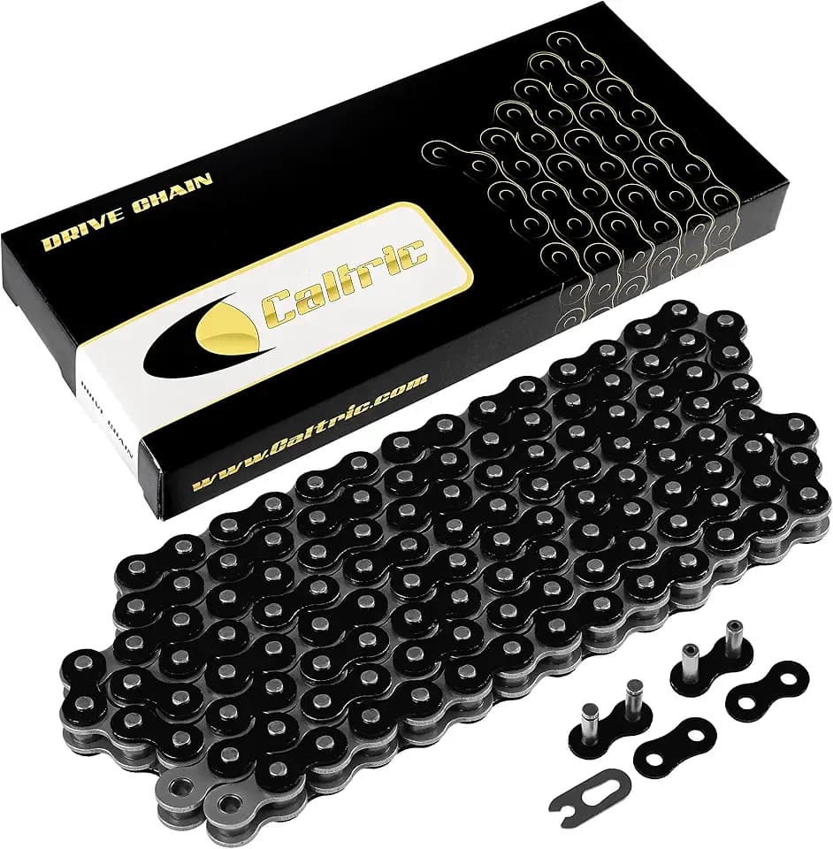 Caltric Black Drive Chain Compatible with Honda Vt750C Vt750Cd Shadow Ace 750 Deluxe 1998-2003