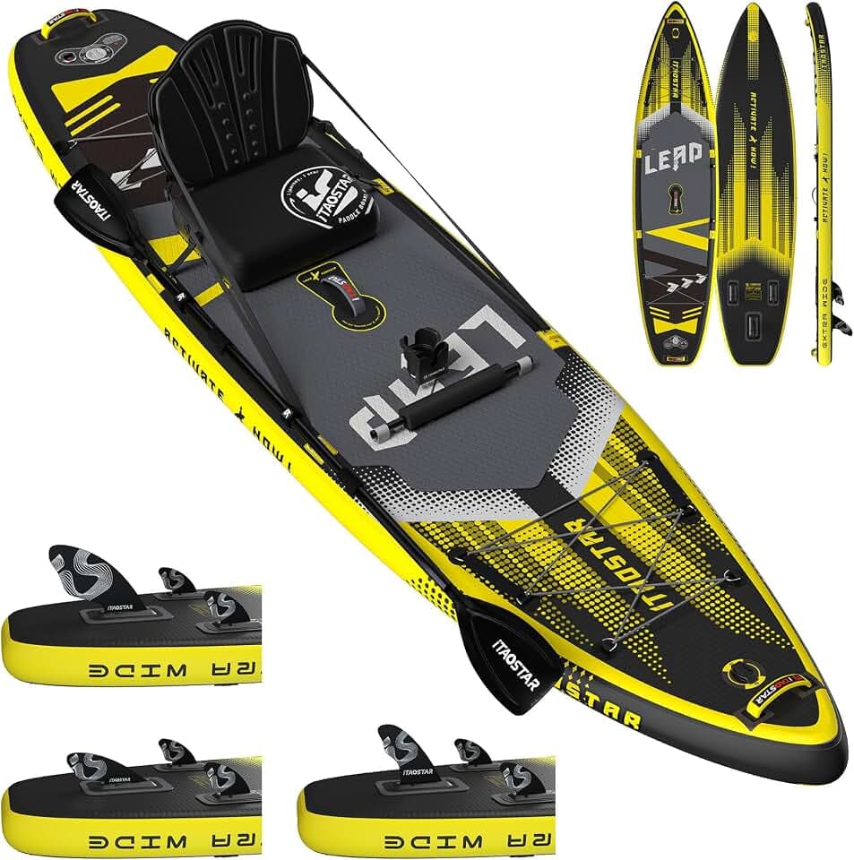iTAOSTAR Lead-Activate Now, 12'x35/11'x33, Paddle Board w/All Accessories