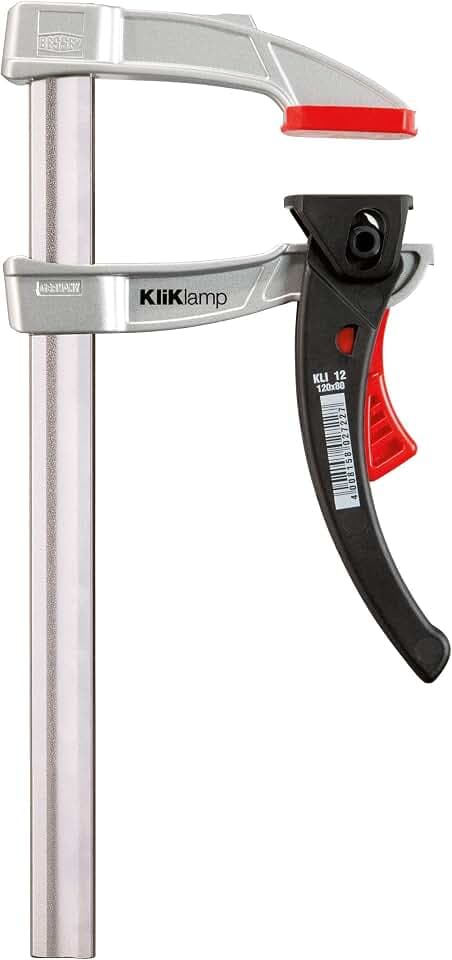 BESSEY KliKlamp Hebelzwinge KLI40 | 400 mm Spannweite | 120 kg Spannkraft