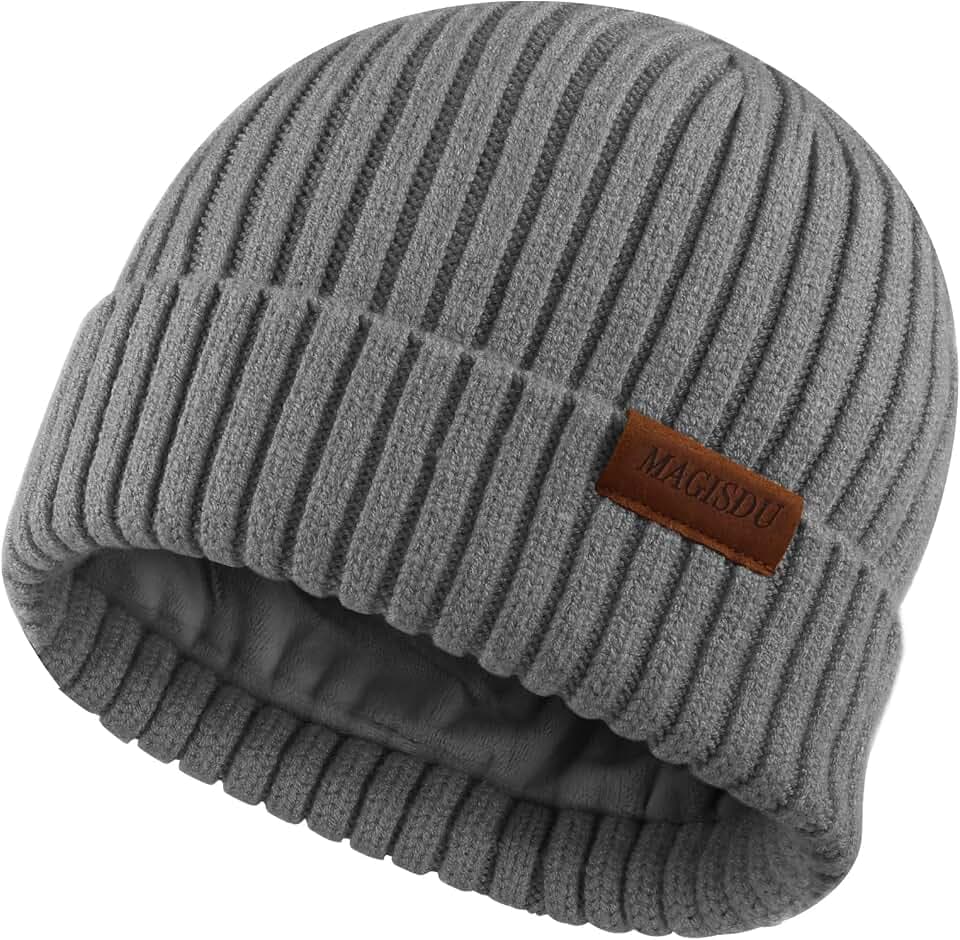 Wintermütze Jungen Mädchen Merino Mütze Kinder Baby Wollmütze Kleinkind Strickmütze Beanie Mit Fleece Lined Thermo Gefüttert Warm Wolle Winter Kint Hat