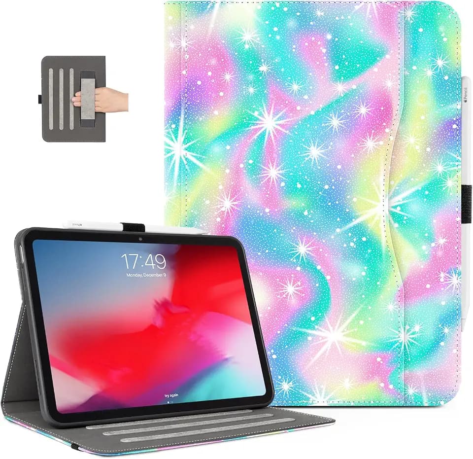 for iPad (A16) Case 11th Generation, iPad 10th Generation Case, Watercolor