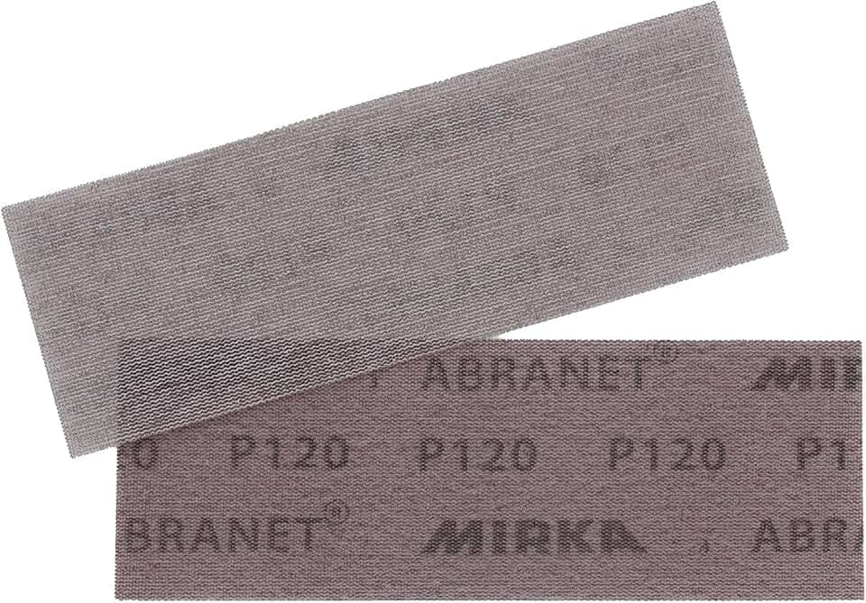Mirka Abranet Schleifstreifen 80x230 mm Klett Korn P120 3 Stück