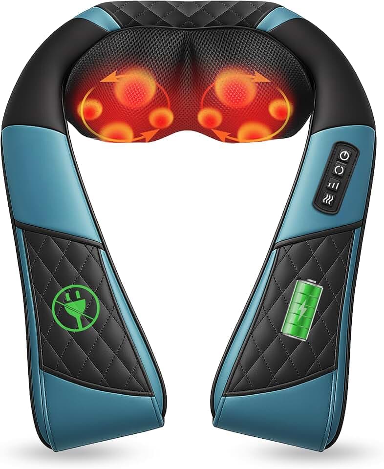 COMFIER 2026 Kabelloses Nackenmassagegerät mit Wärme