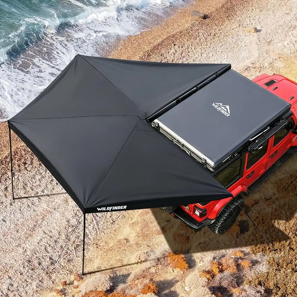 Wildfinder 270 Awning Driver Side Freestanding, Waterproof UV50+ SUV Van