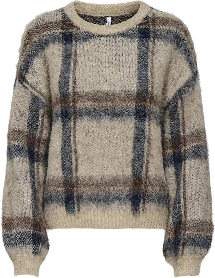 ONLY Damen Onlmarion Life Ls O-Neck KNT Onlmarion Life Ls O-Neck KNT (1er Pack)