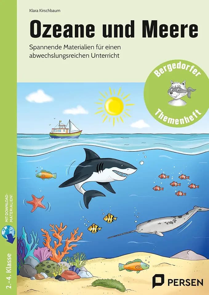 Ozeane und Meere: Spannende Materialien für einen abwechslungsreichen Unterricht (2. bis 4. Klasse) (Bergedorfer Themenhefte - Grundschule)