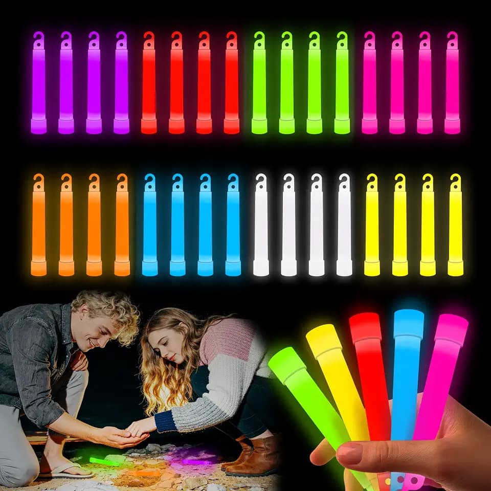 4 Inch Ultra Bright Glow Sticks Bulk, 24 48 60 100 200 Pack