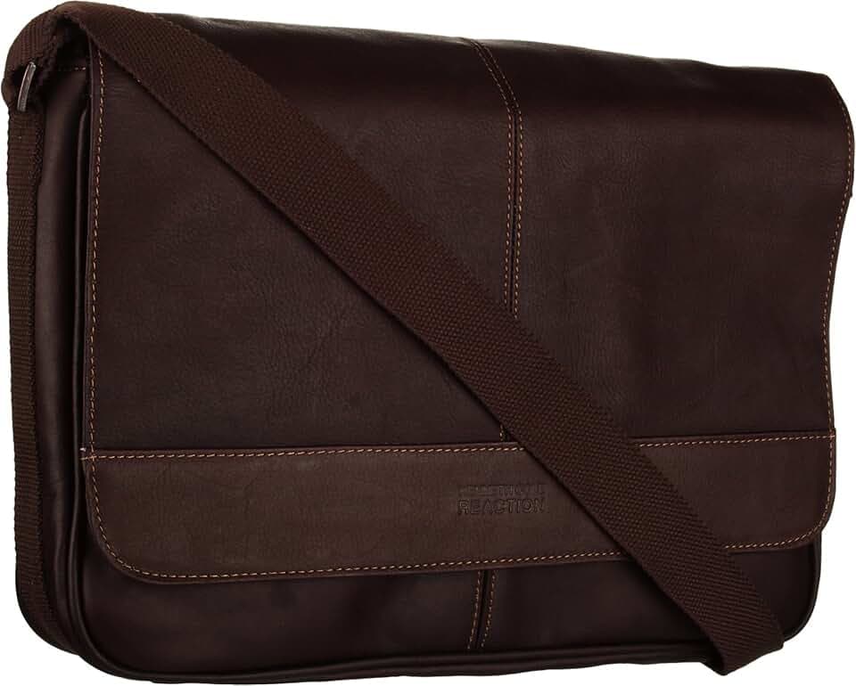 Kenneth Cole REACTION Colombian Leather Slim Single Compartment