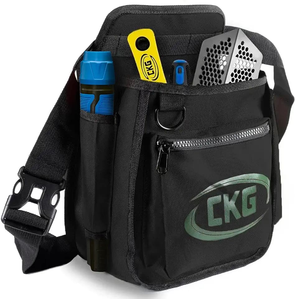 CKG Metal Detecting Finds Bag Waist Digger Pouch Tools