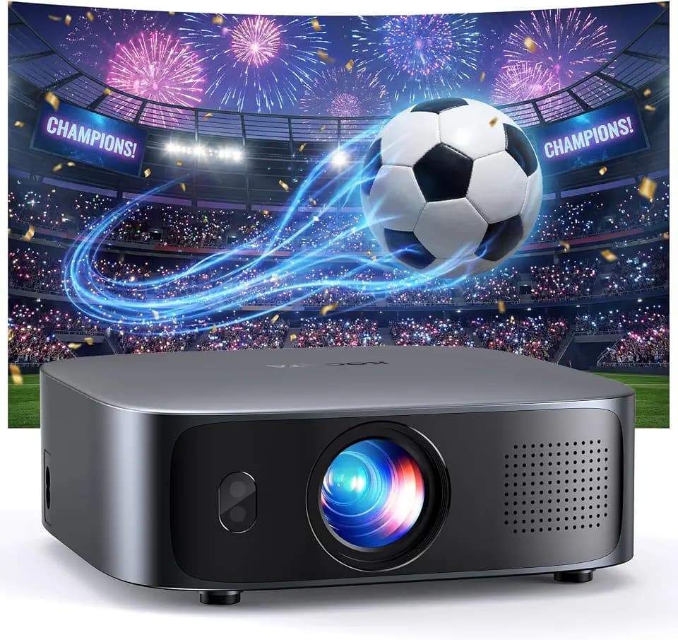 Short Throw Projector 4K with Built-in Apps AI Auto Focus