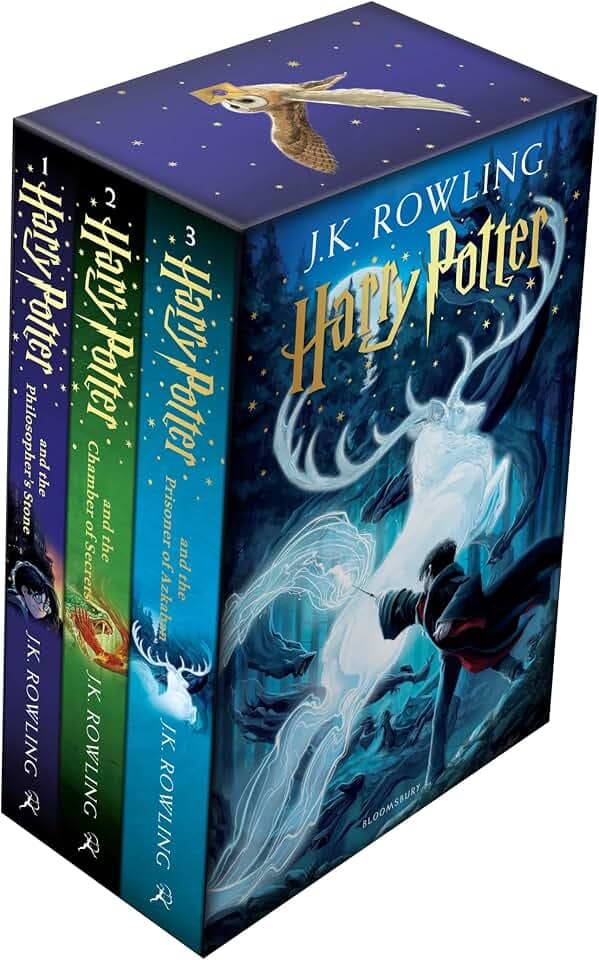 Harry Potter 1–3 Box Set: A Magical Adventure Begins