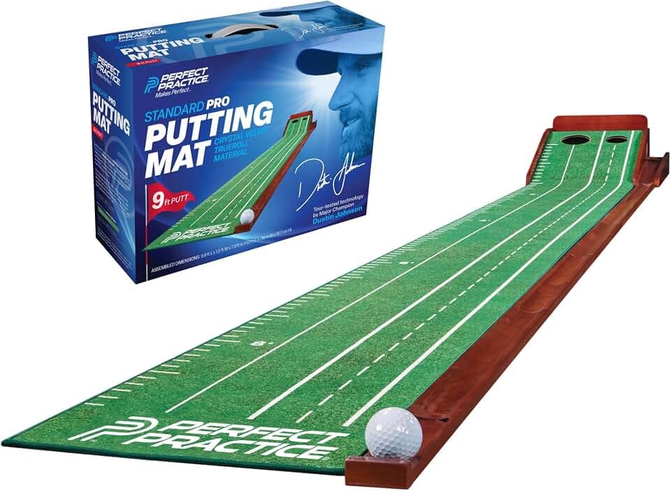 Perfect Practice Standard 9' Putting Mat - Indoor Putting Green