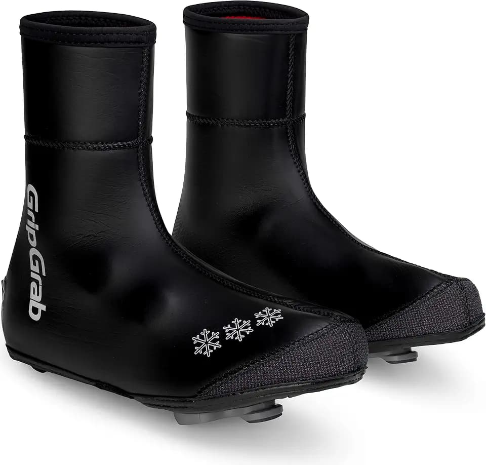GripGrab Arctic Gefütterte Winter Rennrad Überschuhe Neopren Überzieher