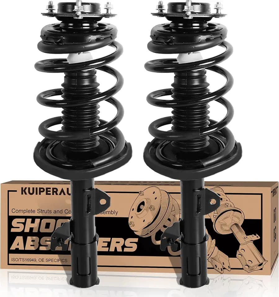 KUIPERAUTO 172307 Pair Front Suspension Struts Complete Assembly Shock Absorbers w/Coil Spring Compatible for 2006-2012 Toyota Camry Avalon Lexus ES350