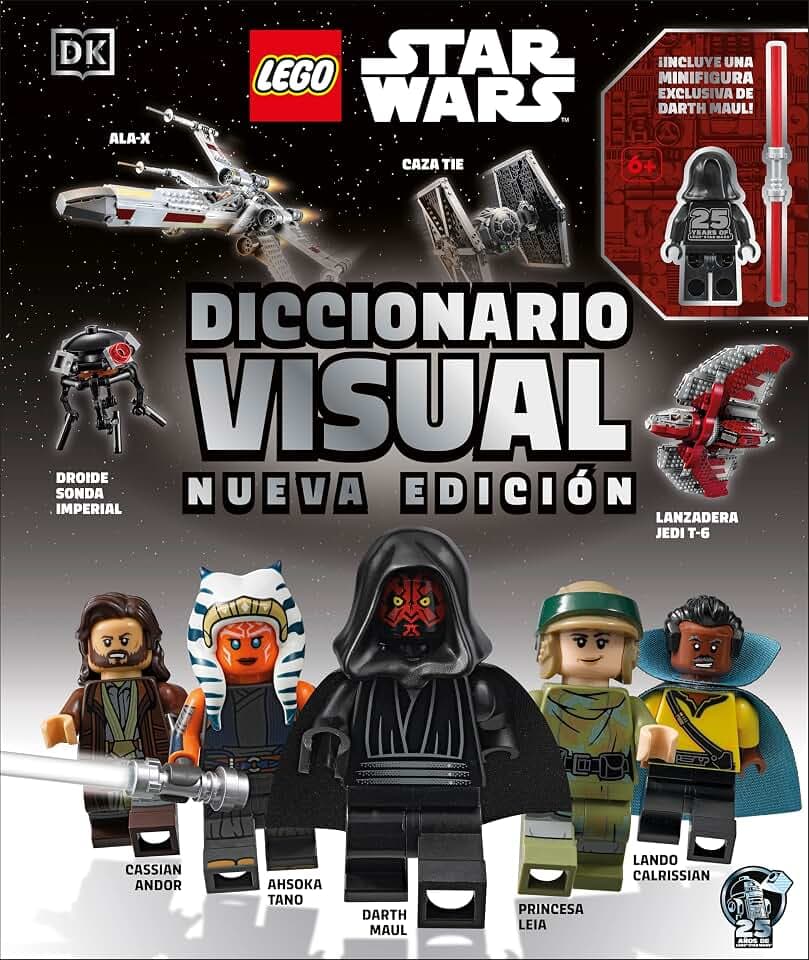 LEGO® Star Wars Diccionario visual. Nueva edición: Incluye una minifigura exclusiva de Darth Maul