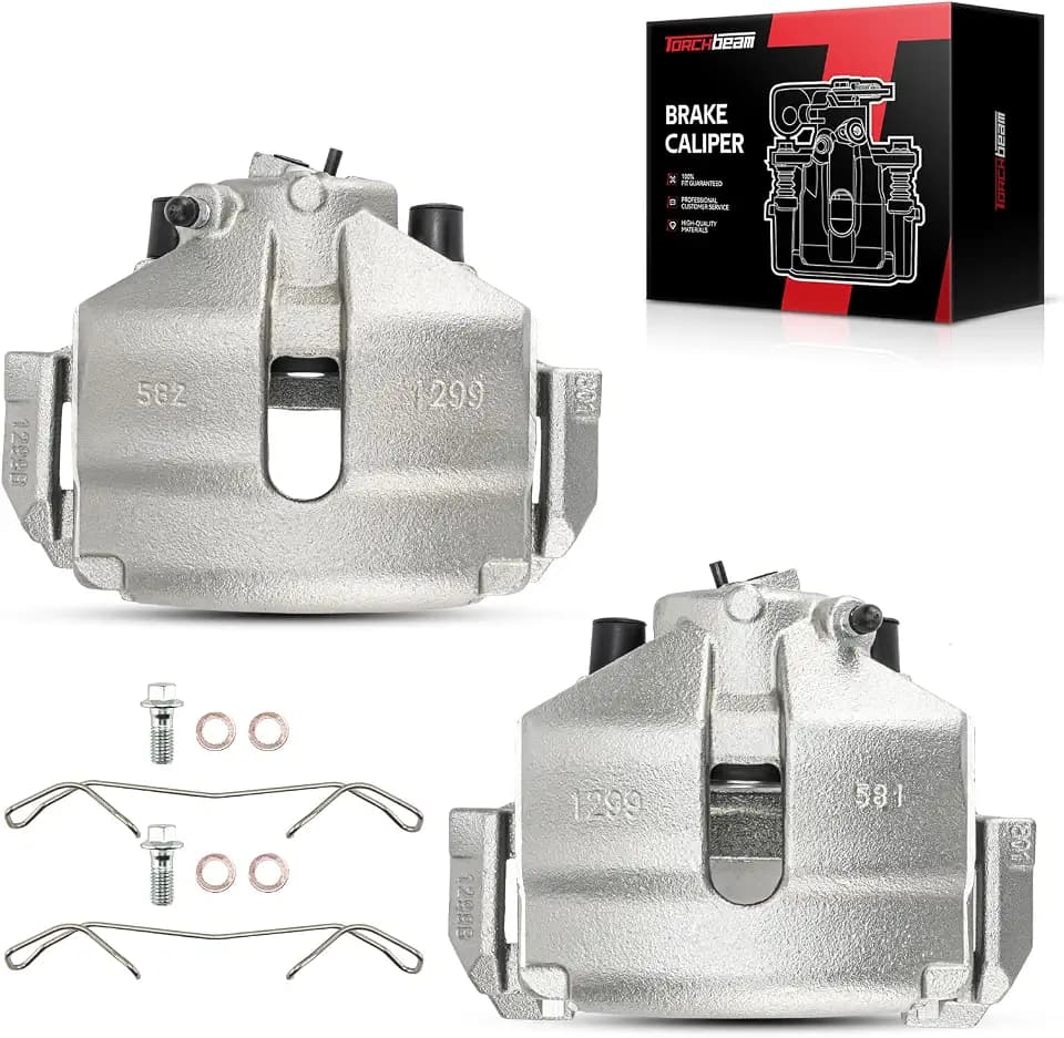 Torchbeam Front Brake Calipers for Volkswagen Jetta 2005-2018 1.4/1.9/2.5L