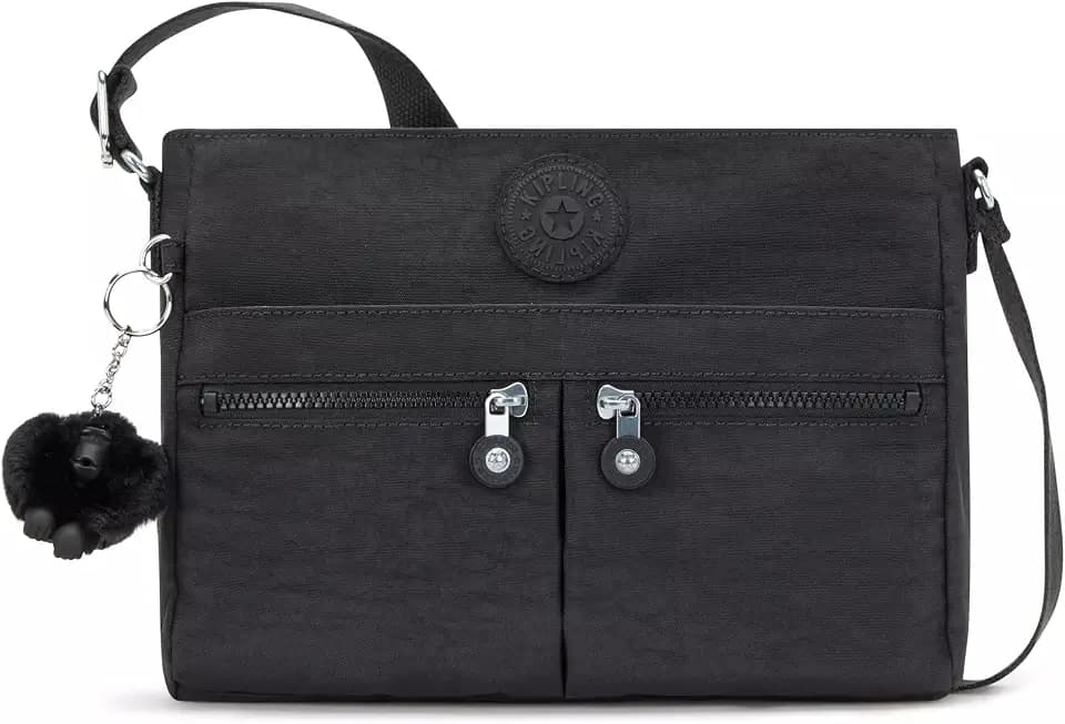 Kipling Women's New Angie Crossbody Handbag, Lightweight Crossbody Bag, Nylon Travel Bag