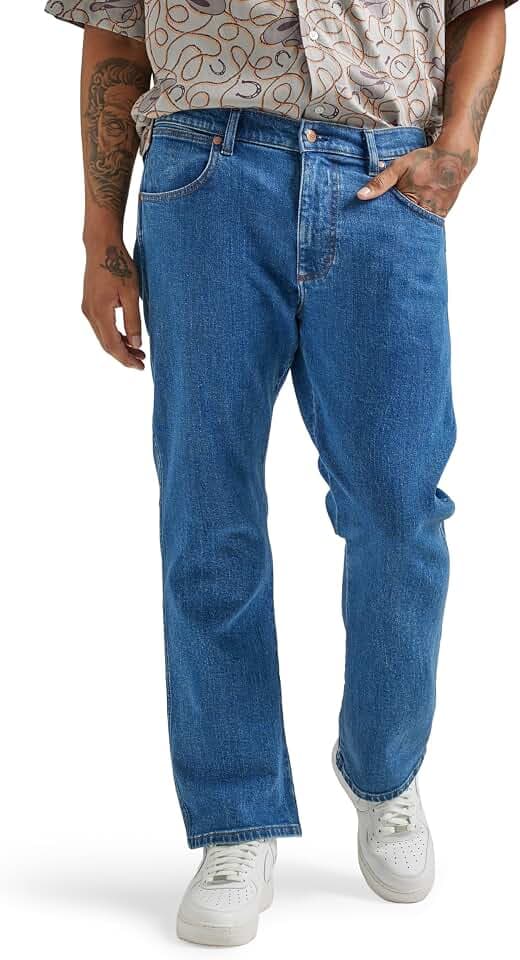 Wrangler Men's Men's Deconstructed Loose Fit Jean
