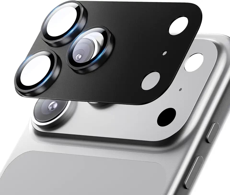 Hoerrye for iPhone 17 Pro Max Camera Lens Protector - 12FT Shatterproof