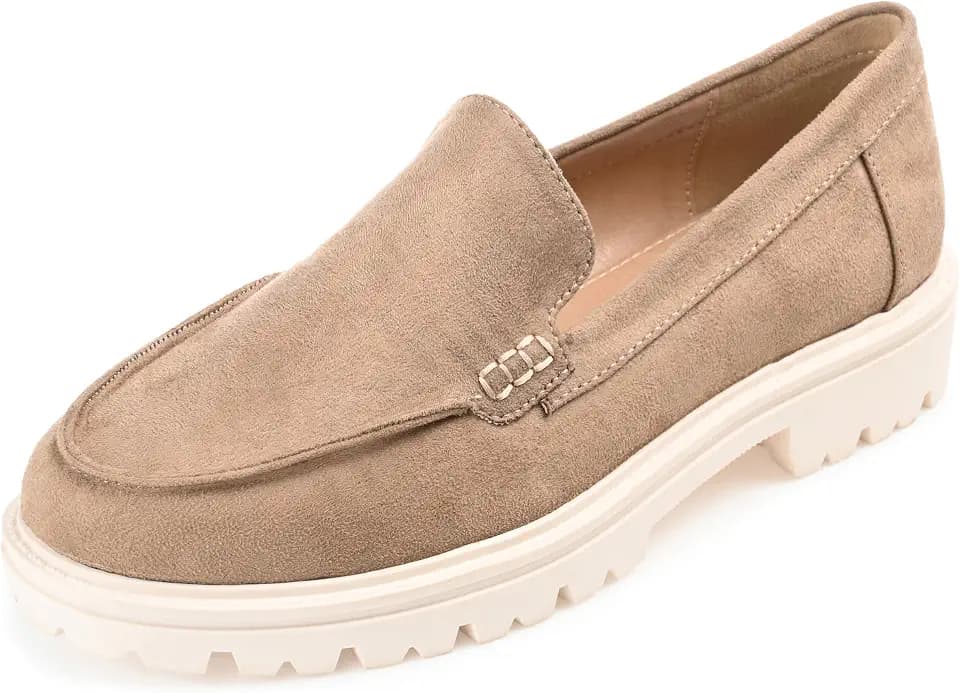 Journee Women's Comfort System Erika Medium and Wide Width Loafer