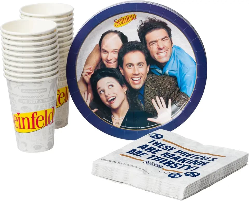 Silver Buffalo Seinfeld TV Series, 60 Pack Party Pack