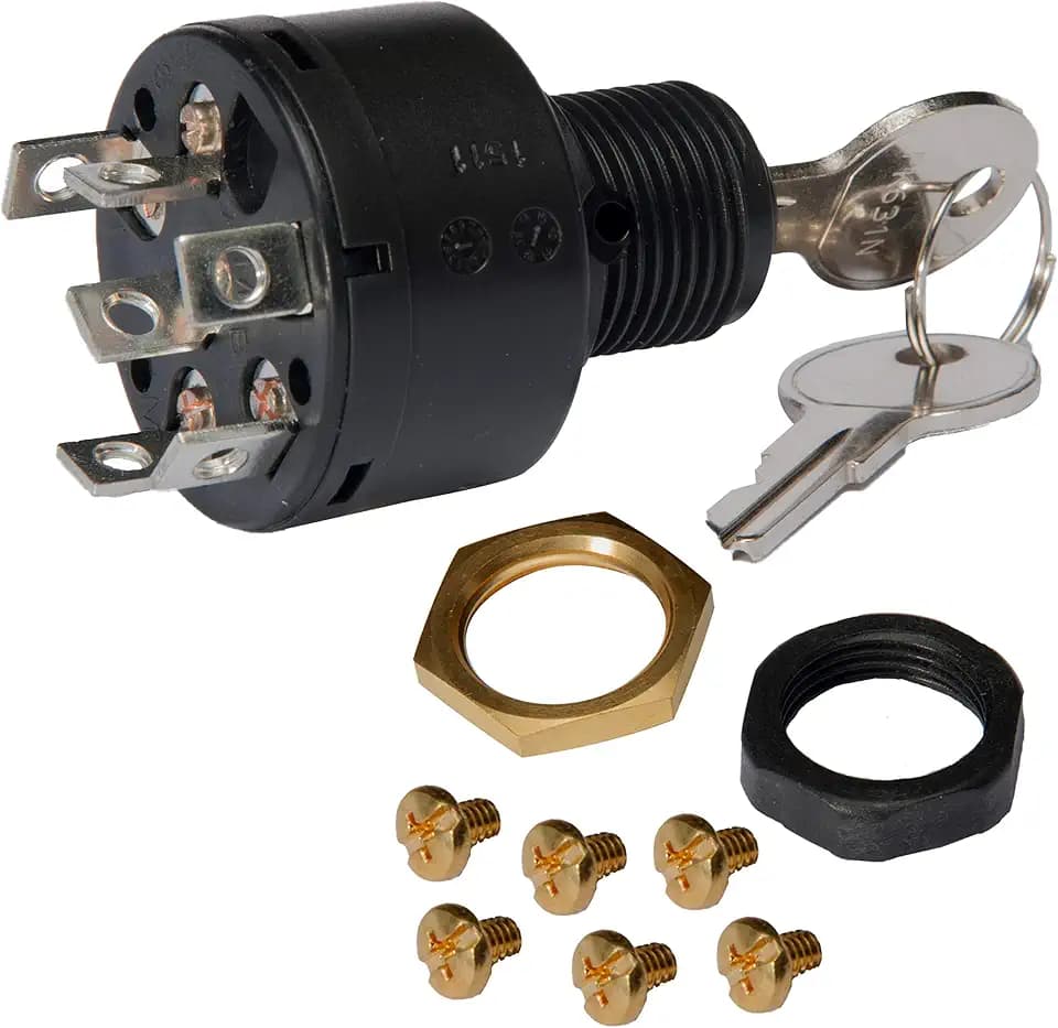 Sierra MP41000 Ignition Switch, 3 Position Magneto,white