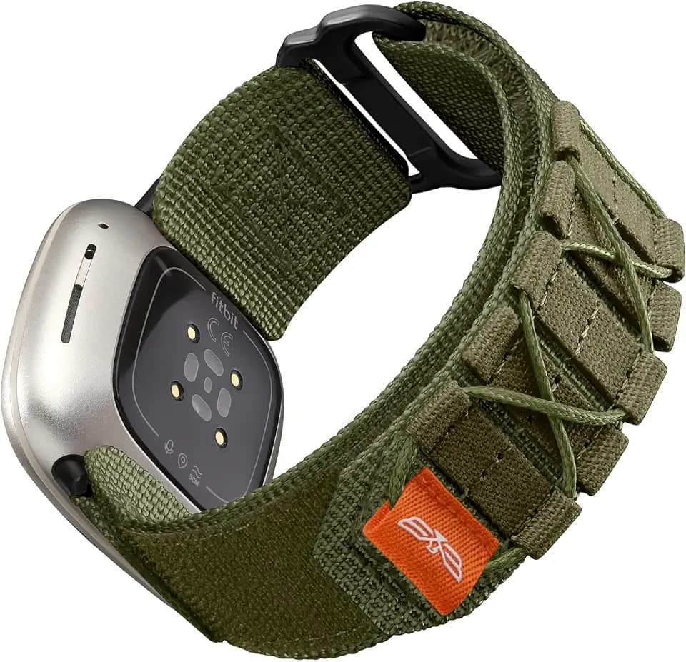 Bandletic Tactical Band Compatible with Fitbit Versa 4/3 & Sense 2/Sense