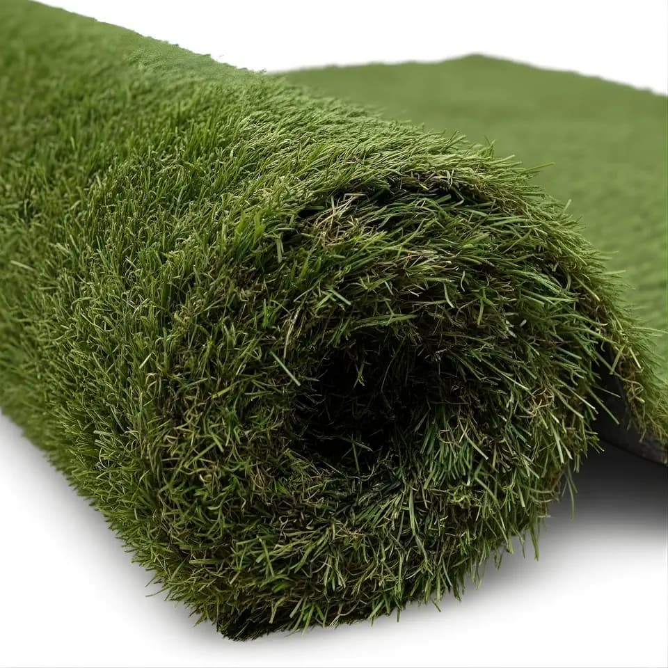 Ottomanson Artificial Grass Runner Natural 31" x 14'