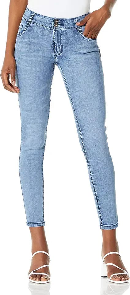 Demon&Hunter 617 Serie Jeanshose Damen Jeans Hohe Taille Skinny Push Up Damen Jeans