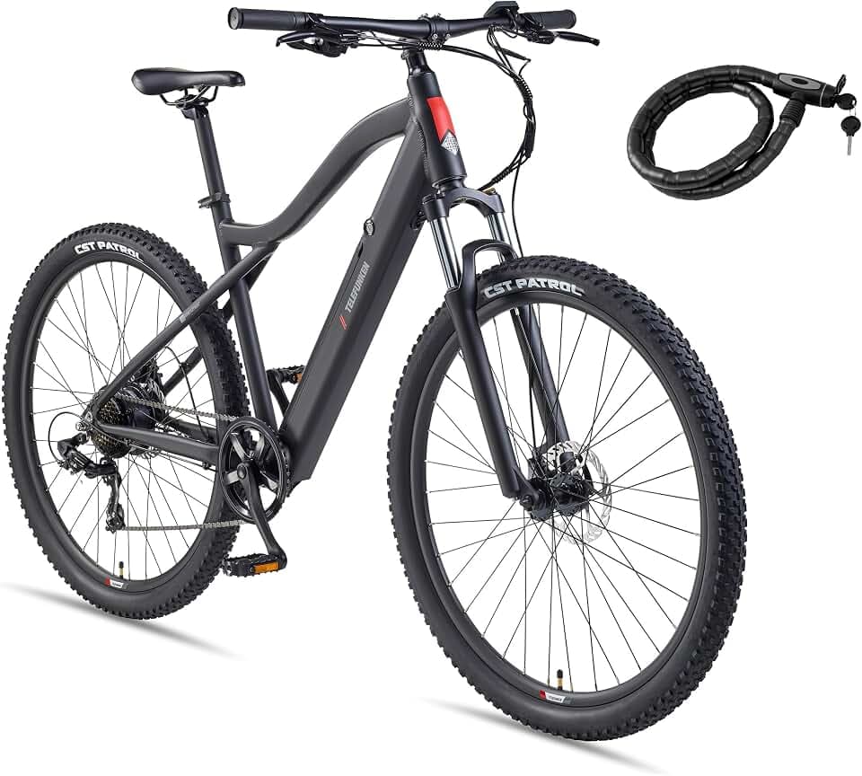 TELEFUNKEN Mountain E-Bike 29 Zoll Hardtail Pedelec mit Scheibenbremsen