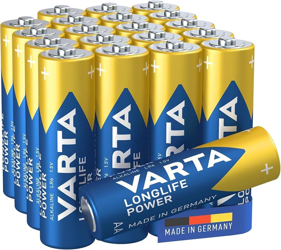 VARTA Batterien AA, 20 Stück (10+10), Longlife Power, Alkaline, 1,5 V