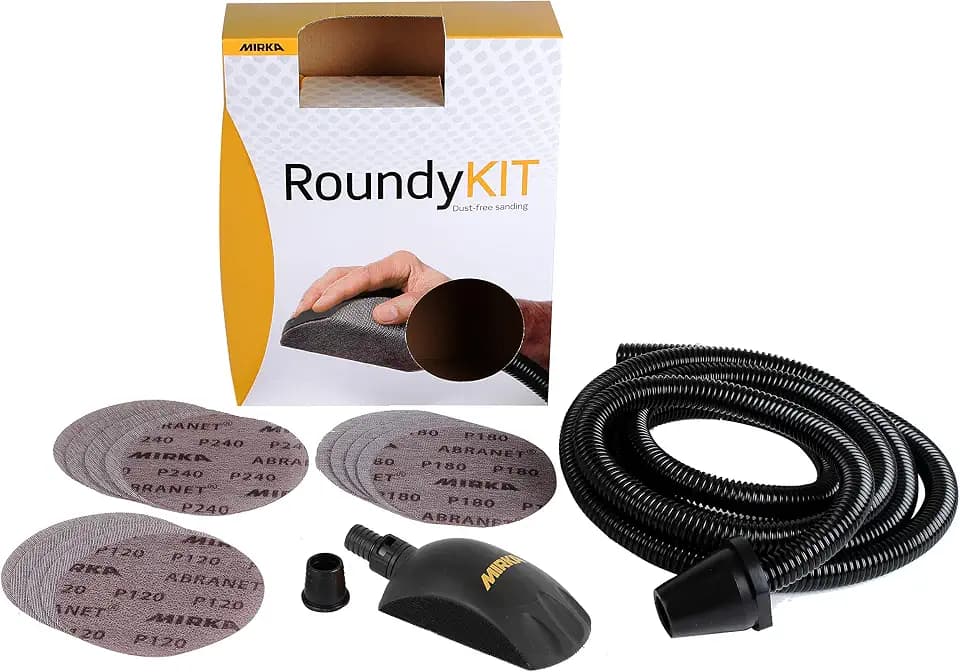 Mirka Roundy Schleifklotz Klett 15 Stück Korn 9999 Ø 150mm