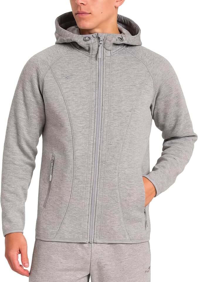 Joma Sportjacke Herren, S – 3XL Leichte, Wattierte Windjacke aus Elastischem Material mit Reißverschlusstaschen - Basilea