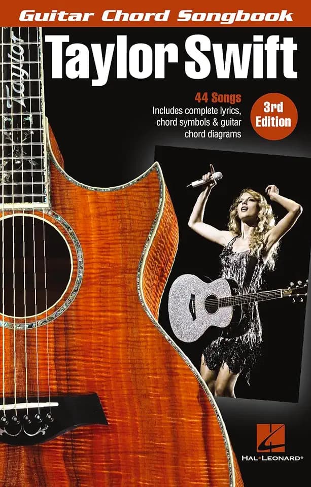 Taylor Swift – Guitar Chord Songbook – 3rd Edition | Notenbuch für Anfänger bis Fortgeschrittene mit Liedtexten und Akkorddiagrammen | Unverzichtbares Songbook zum Üben, für Auftritte und für Fans