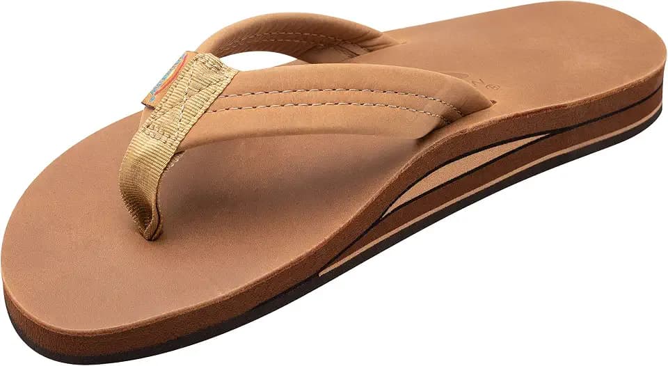 Rainbow Sandals Men's Double Layer Leather w/Arch Support